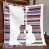Guitar Quilt Blanket Vq06  Quilt